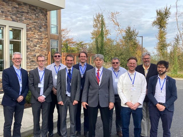 Photograph of UK delegation to ISO/TC 201 meeting in Bellingham USA